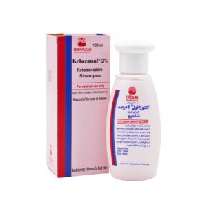 شامپو کتوکونازول 2 درصد بهوزان 100 میلی لیتر
